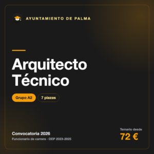 Arquitecto Técnico A2 · Palma