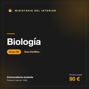 Biología M2 · Interior