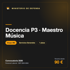 Docencia P3 · Maestro Música M2 · Defensa