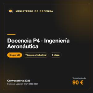 Docencia P4 · Ingeniería Aeronáutica M2 · Defensa