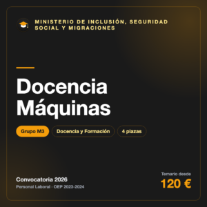 Docencia Máquinas M3 · Inclusión