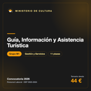 Guía, Información y Asistencia Turística M1 · Cultura