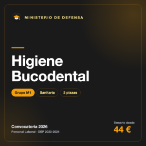 Higiene bucodental M1 Defensa