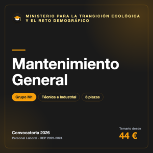 Mantenimiento General M1 · Transición Ecológica