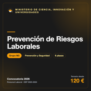 Prevención de Riesgos Laborales M3 · Ciencia