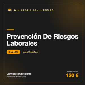 Prevención De Riesgos Laborales M3 · Interior
