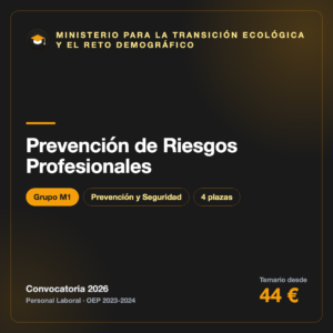 Prevención de Riesgos Profesionales M1 · Transición Ecológica