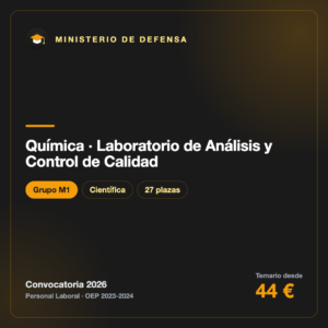 Química · Laboratorio de Análisis y Control de Calidad M1 · Defensa