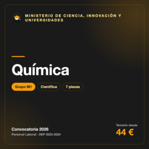Química M1 · Ciencia