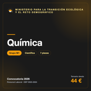 Química M1 · Transición Ecológica
