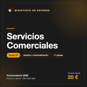 Servicios Comerciales E1 · Defensa