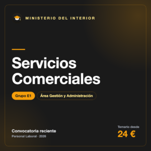 Servicios Comerciales E1 Interior
