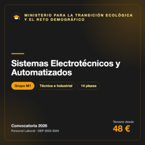 Sistemas Electrotécnicos y Automatizados M1 · Transición Ecológica