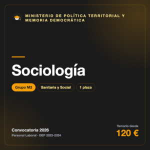 Sociología M3 · Política Territorial