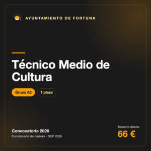 Técnico Medio de Cultura A2 · Fortuna