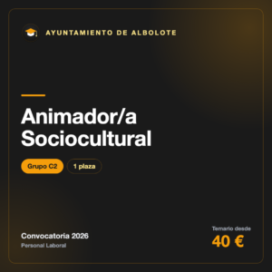 Animador/a Sociocultural C2 · Albolote