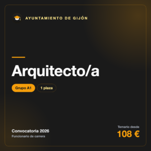 Arquitecto/a A1 · Gijón