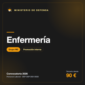 Enfermería M2 · Ministerio de Defensa