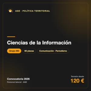 Ciencias de la Información M3 · Política Territorial