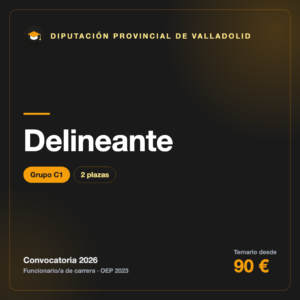 Delineante C1 · Diputación de Valladolid