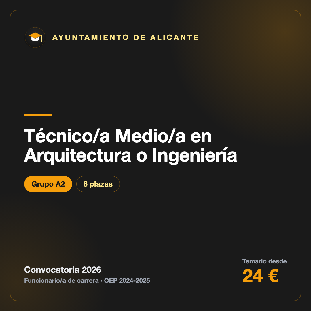 tecnico-medio-arquitectura-ingenieria-ayuntamiento-alicante